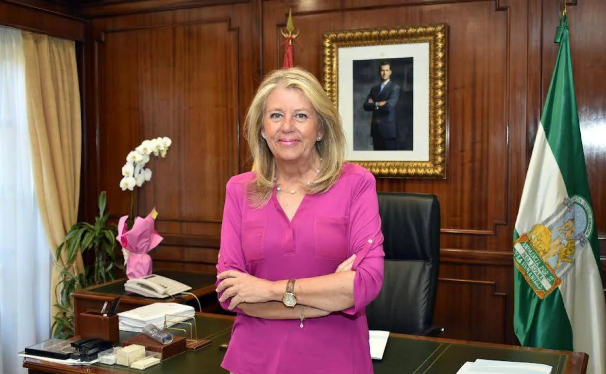 Una imagen de archivo de la alcaldesa de Marbella, Ángeles Muñoz. 