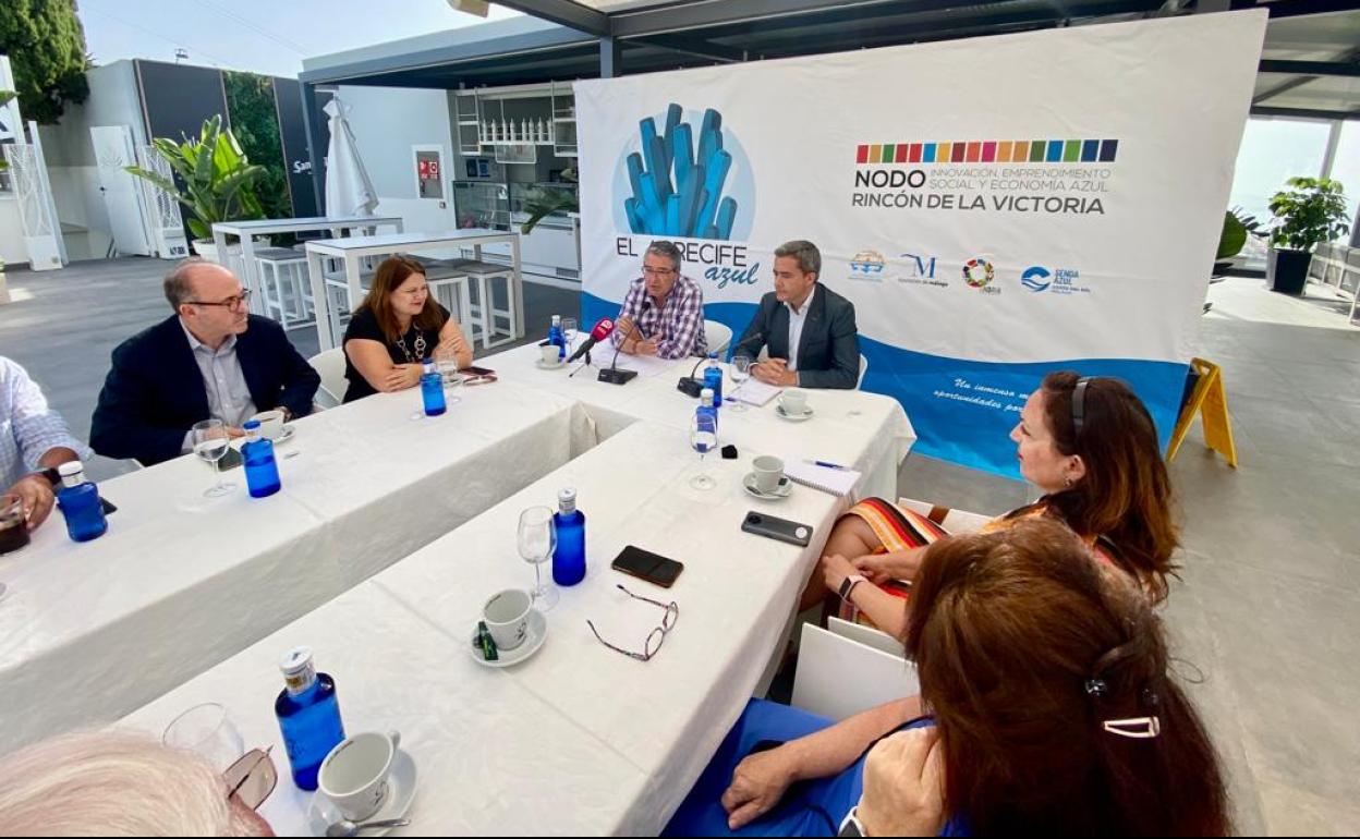 Encuentro sobre la economía azul en Rincón de la Victoria. 