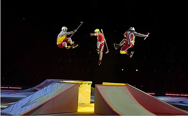 El espectáculo cuenta con 