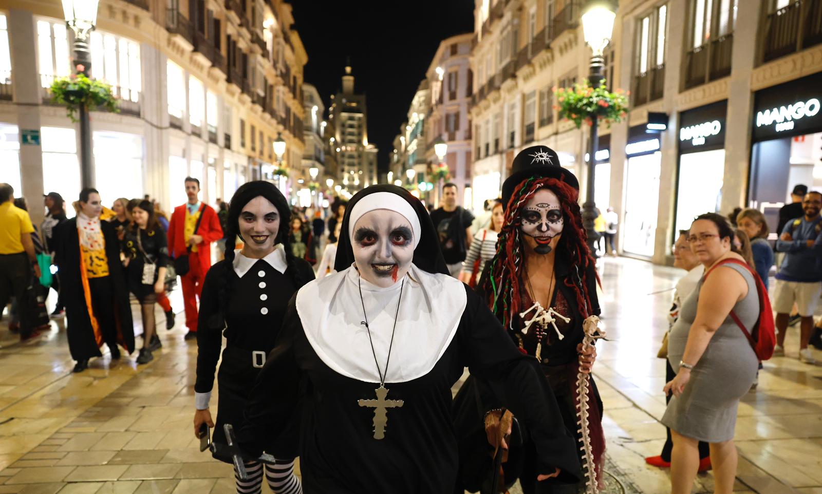 Halloween en el Centro de Málaga 