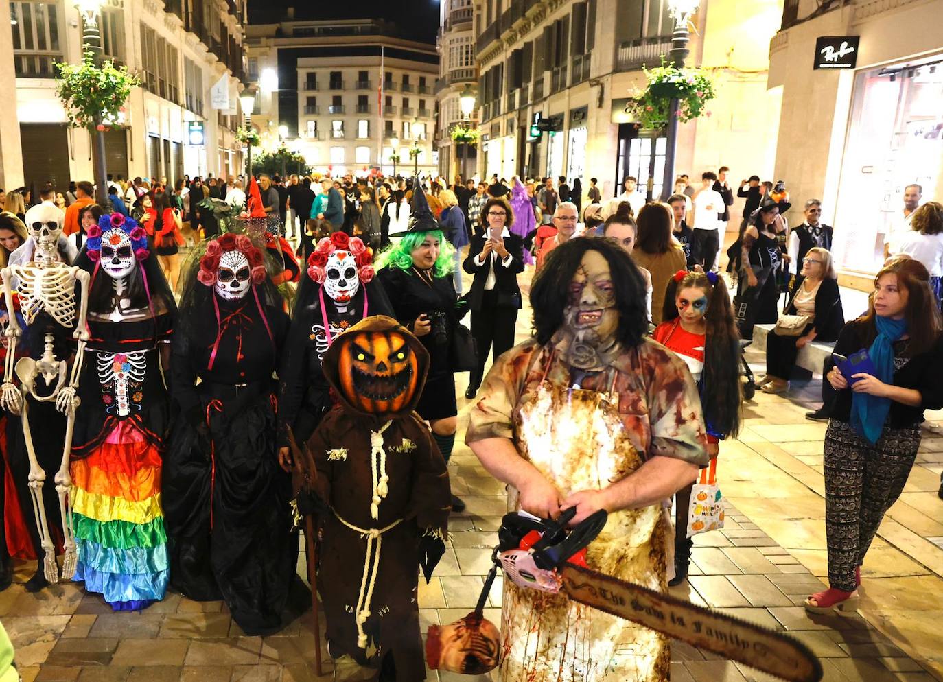 Halloween en el Centro de Málaga 