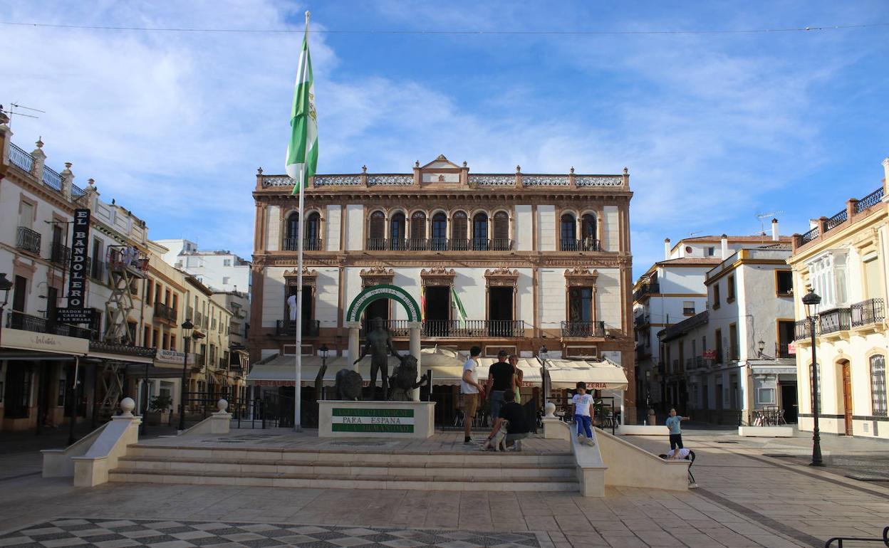 El inmueble se sitúa en la céntrica plaza del Socorro. 