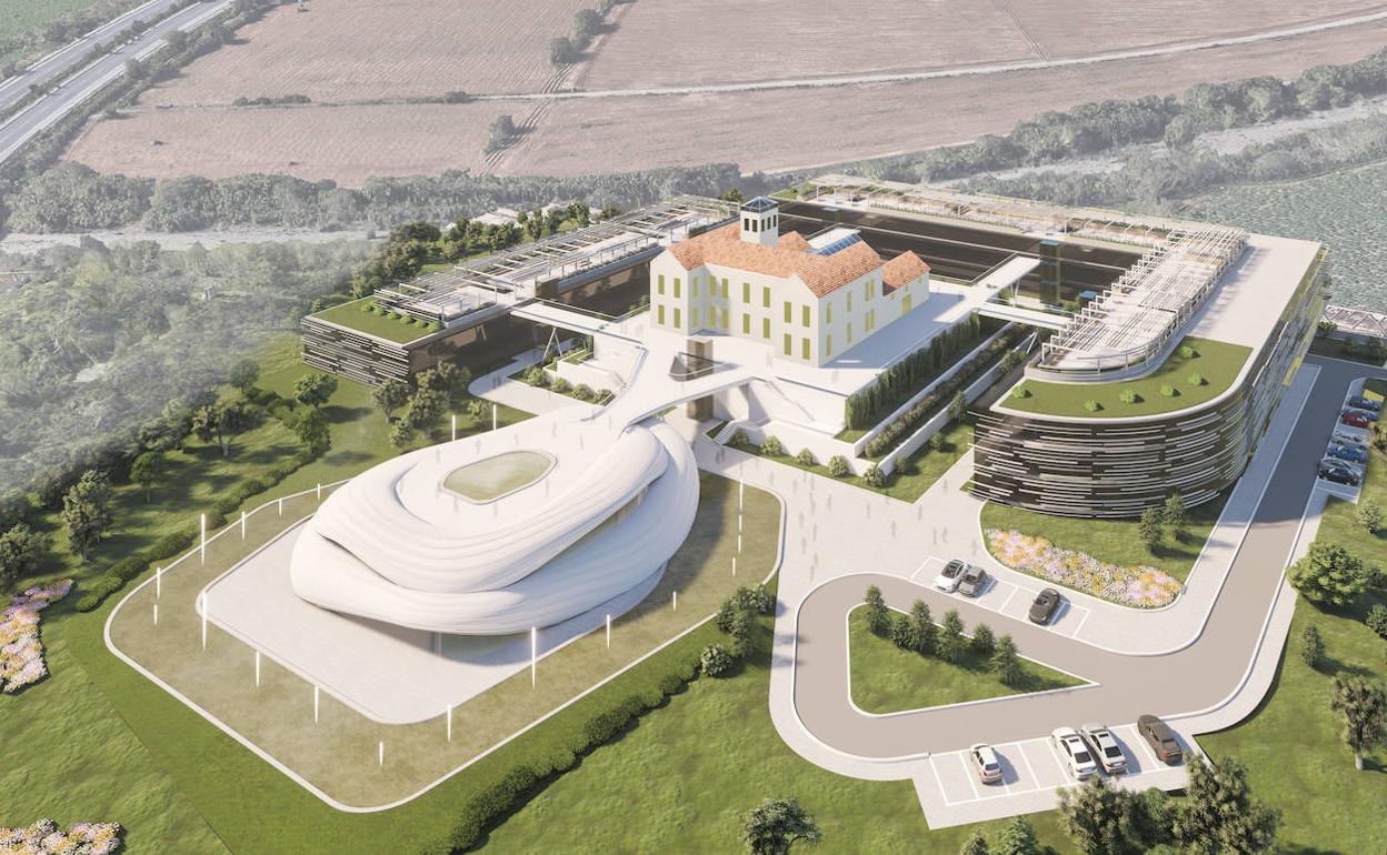 Cortijo Jurado se convertirá en un gran complejo de oficinas tras comprarlo el grupo Sinerba