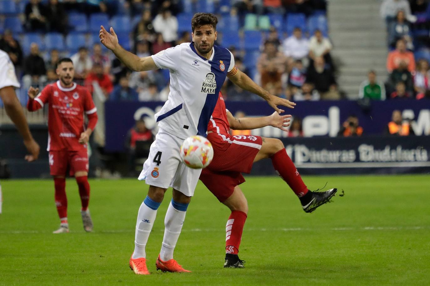 El Rincón cae en copa ante el Espanyol (0-3). 