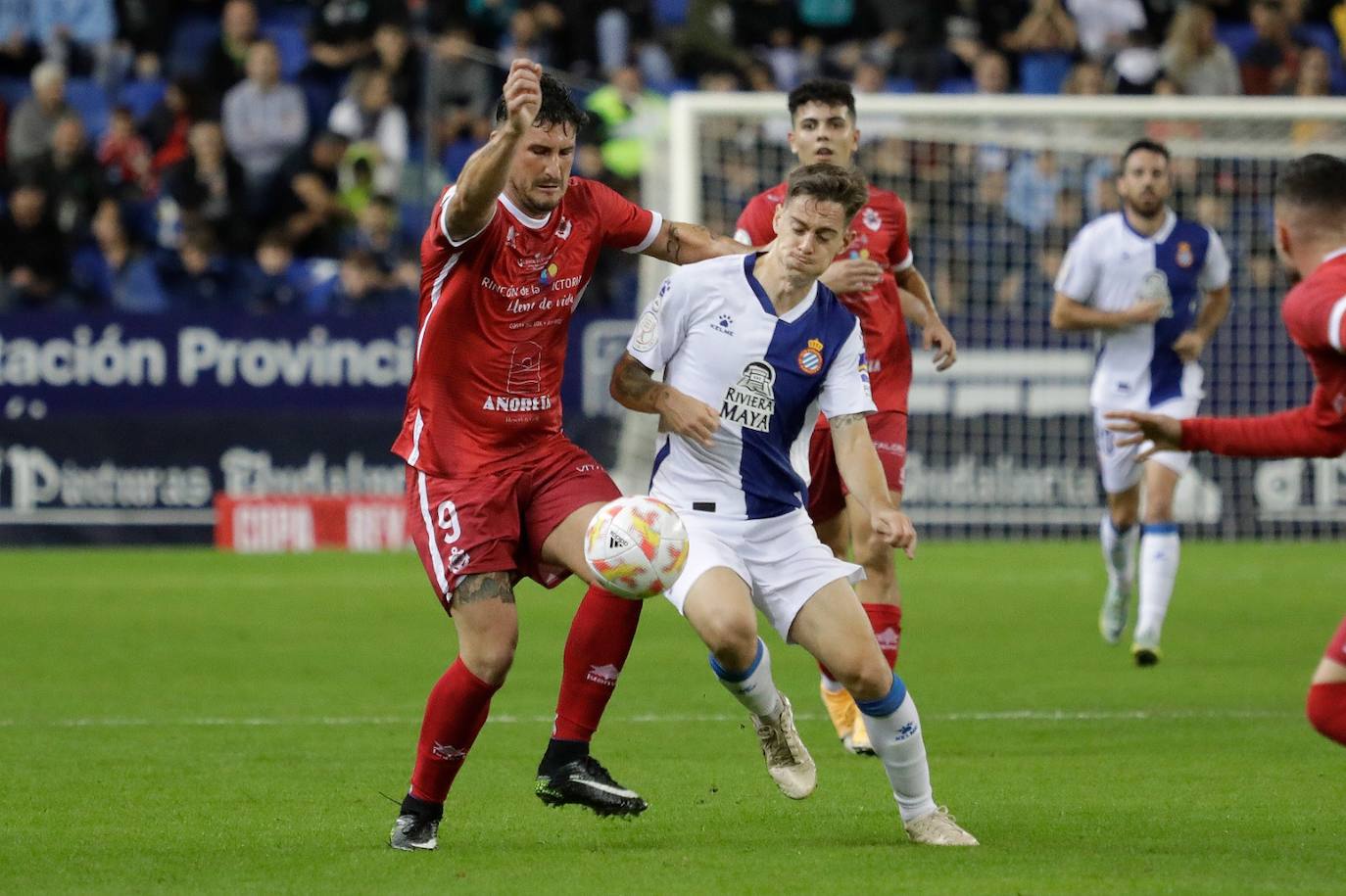 El Rincón cae en copa ante el Espanyol (0-3). 