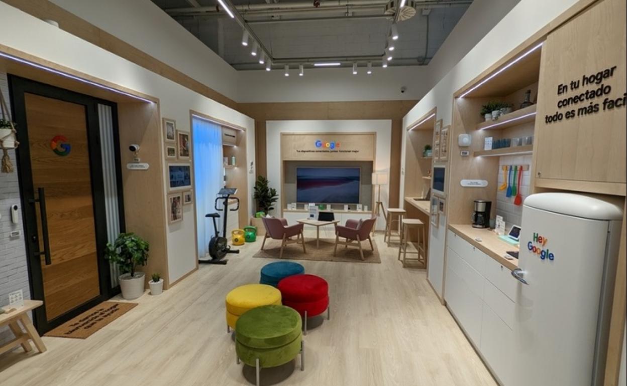 La tienda física de Google por dentro. 