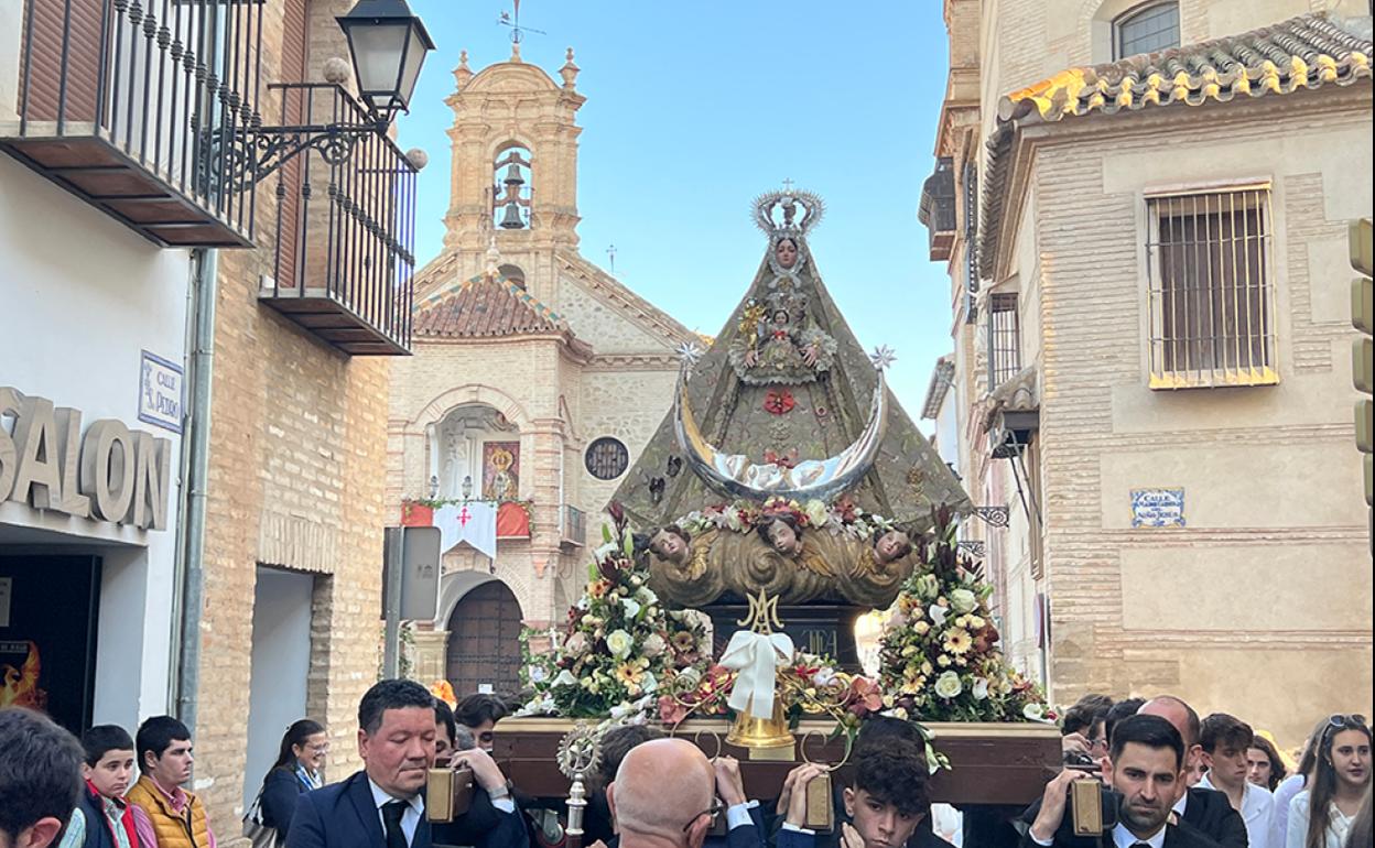La Virgen de la Salud de Antequera celebra su novena, función principal y procesión los días 8 y 9 de noviembre