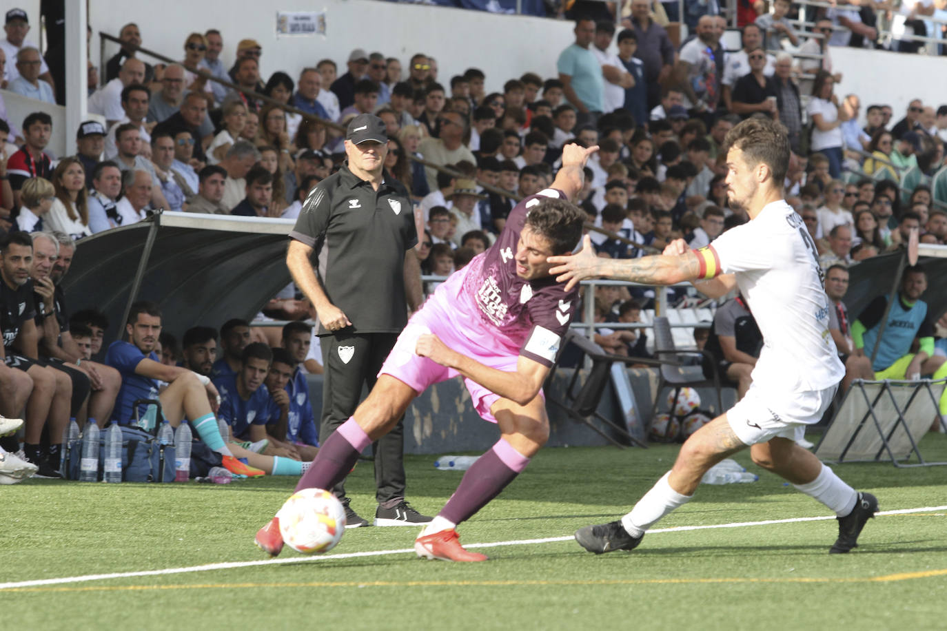 El conjunto blanquiazul logró con muchísimo sufrimiento el pase a la segunda ronda de la Copa del Rey en un partido en el que los locales se adelantaron en el marcador y estrellaron dos lanzamientos en los palos en el partido.