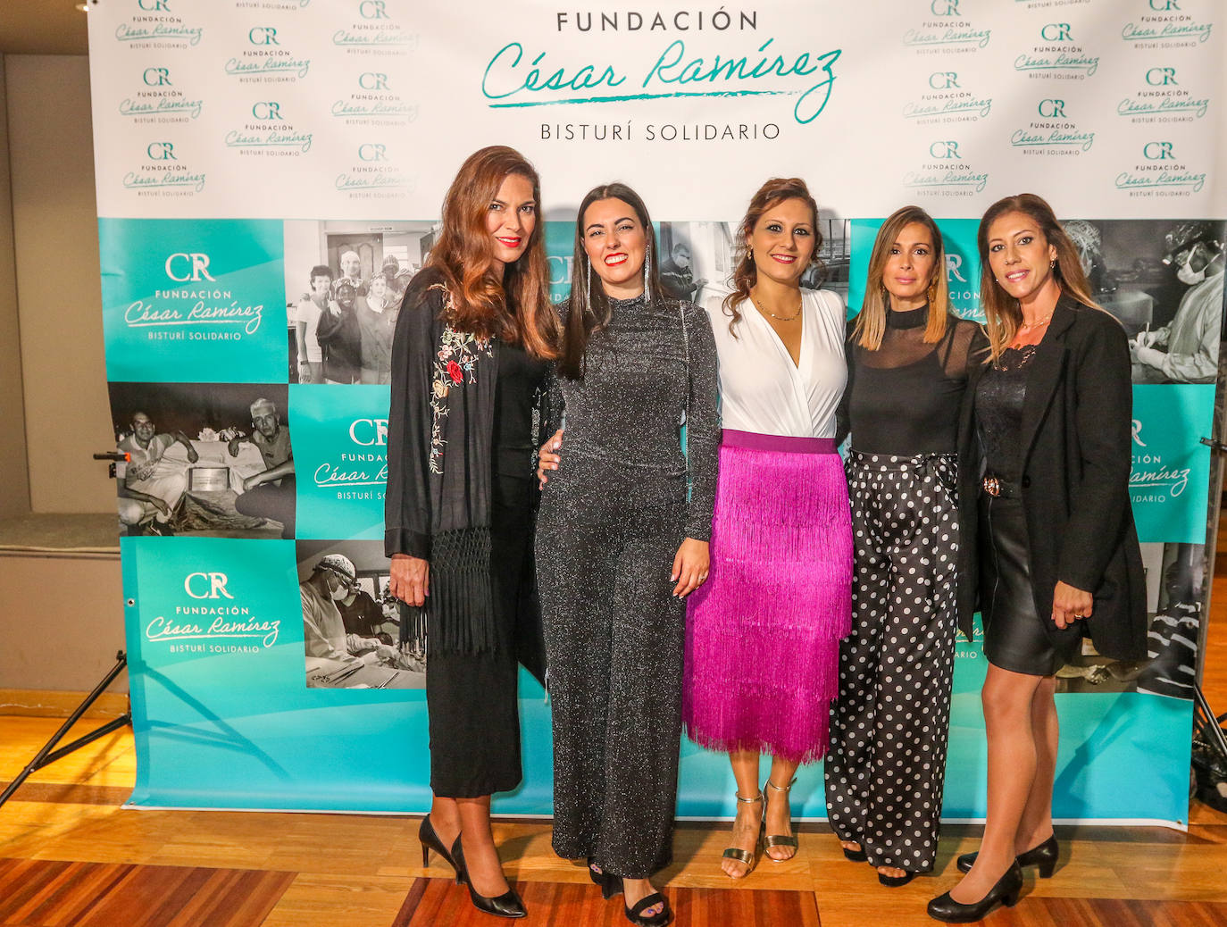 Ana Belén Navarro, Paloma Pérez , Estefanía Álvarez, Patricia Madrid y Raquel Álvarez.