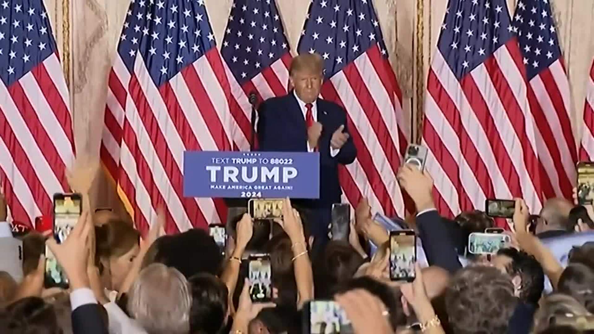 Donald Trump anuncia su candidatura a las presidenciales de 2024 ...
