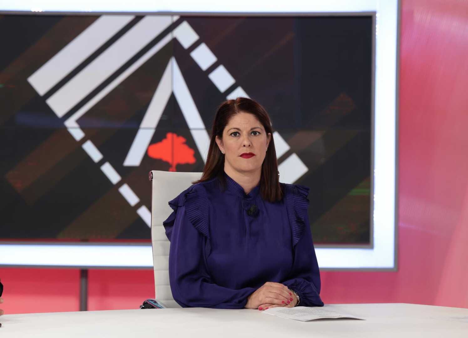 Noelia Losada, portavoz de Ciudadanos en el Ayuntamiento de Málaga, en el programa 'La Alameda'