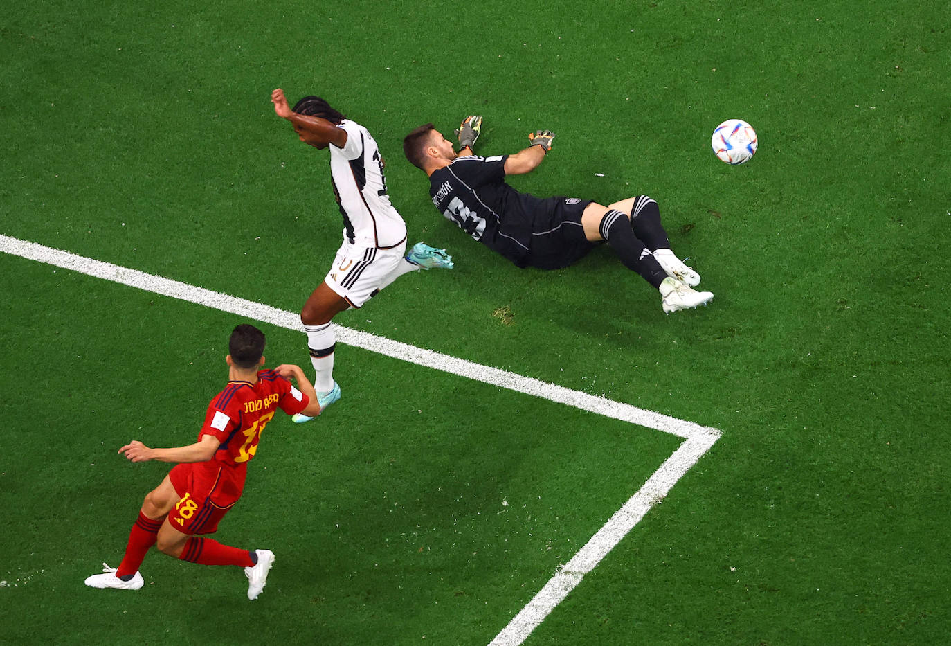 Fotos: Las imágenes del España - Alemania