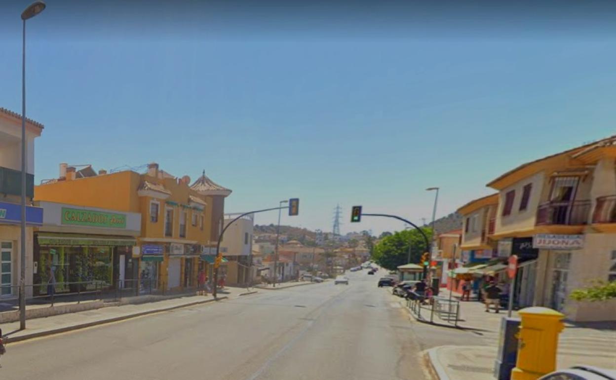 Imagen de la calle Lope de Rueda, en Puerto de la Torre. 