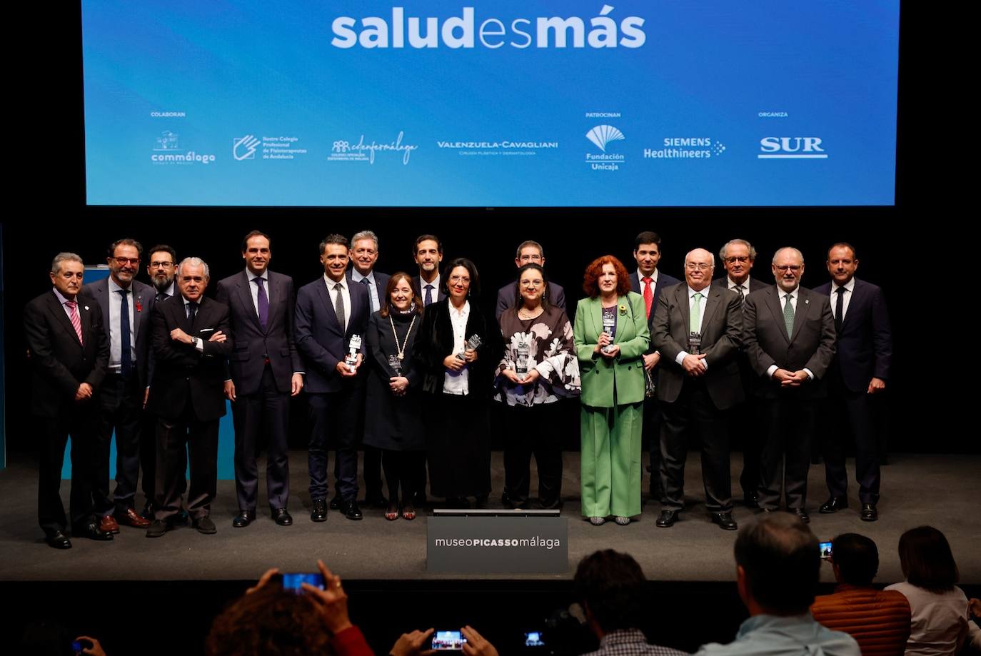 Fotos de la primera gala de Salud es Más. 