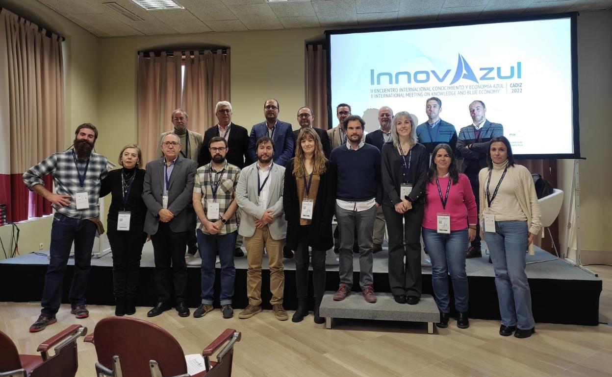 Investigadores, en el congreso celebrado en Cádiz. 