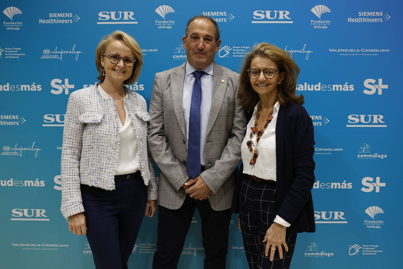 Susana Padin, Antonio Arangonés e Isabel Jiménez. 