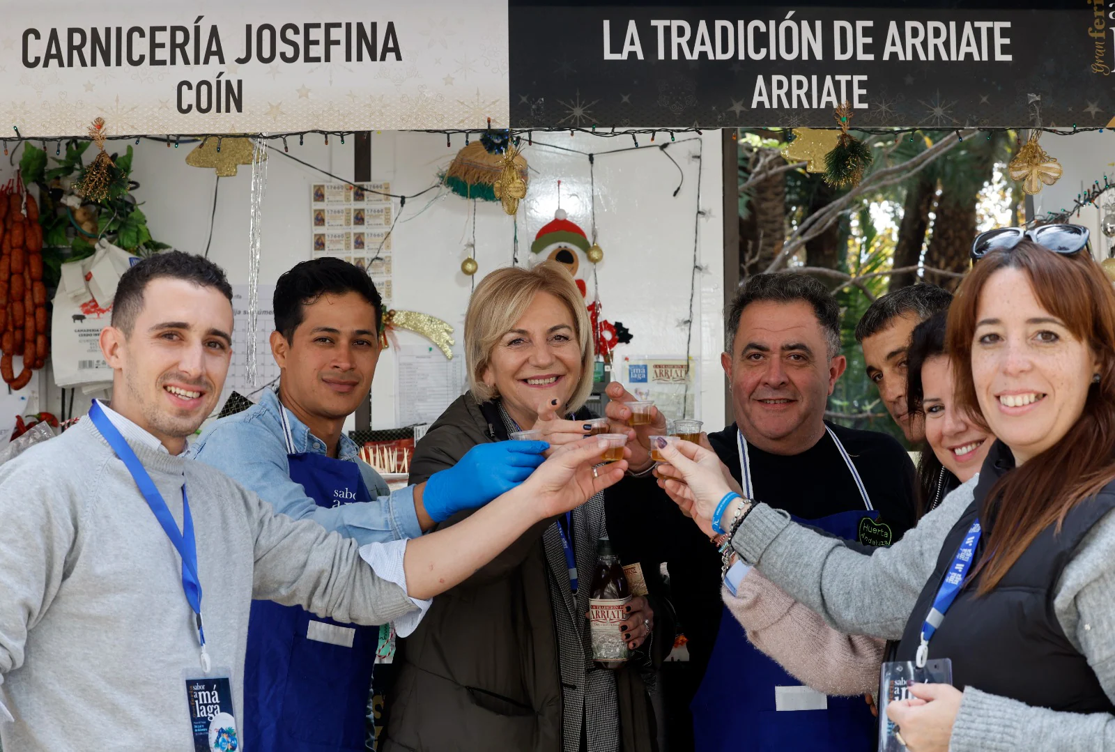 Fotos: Inauguración de una nueva edición de la Feria Sabor a Málaga en el Parque