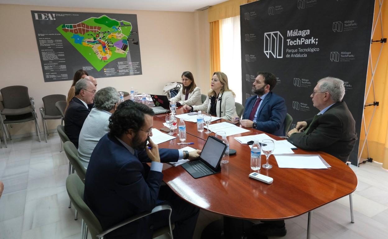 El consejo de administración de la tecnópolis se ha reunido hoy con Carolina España como nueva presidenta. 