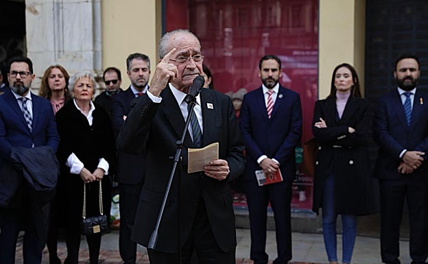 De la Torre, en un momento de su intervneción.