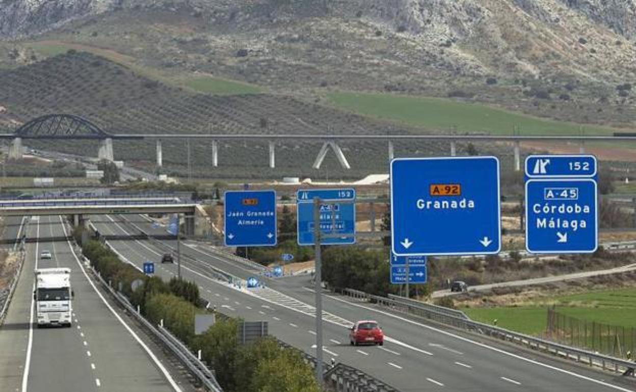 Imagen de archivo de la A-92 