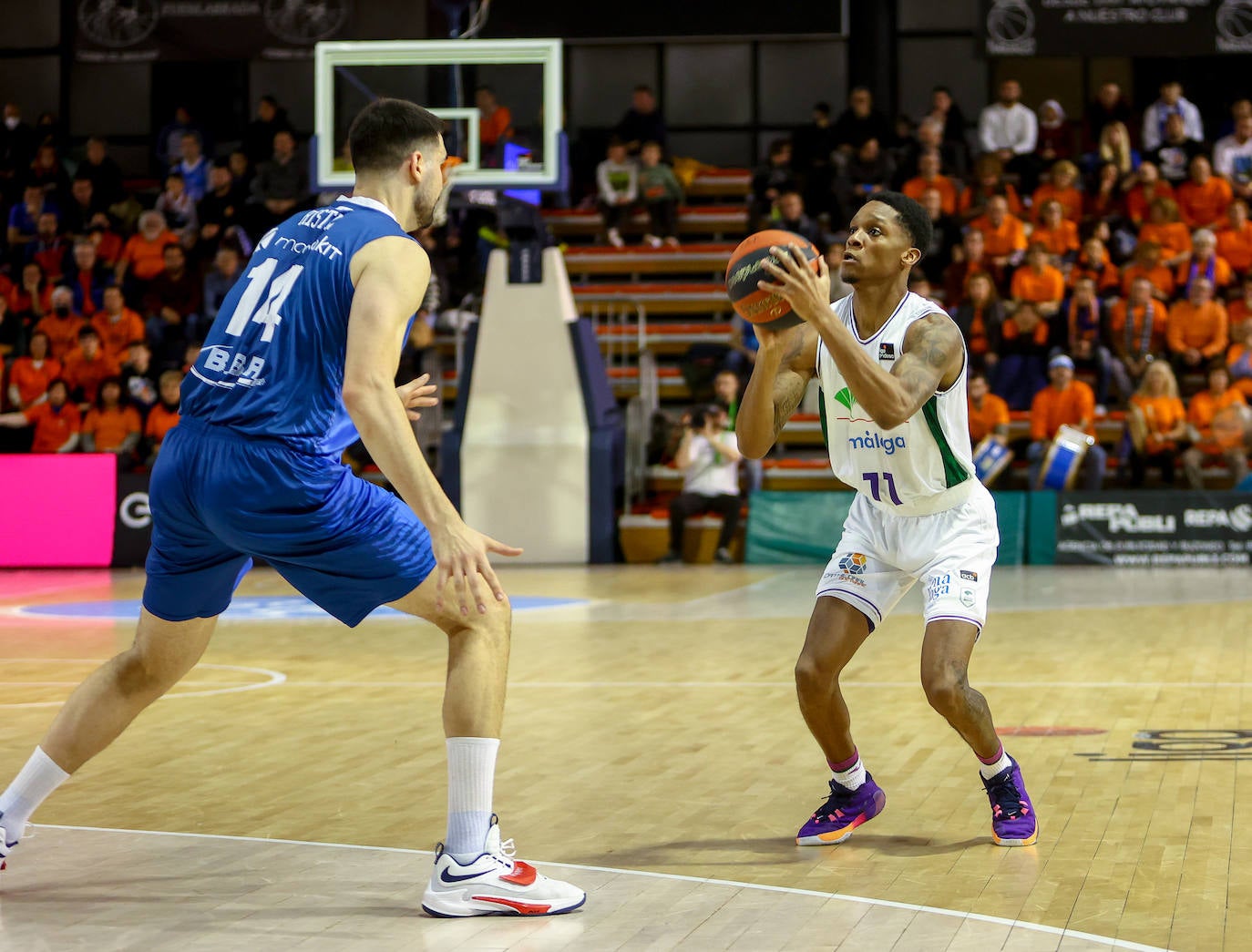 El Unicaja logró la máxima anotación histórica en un partido en Liga Endesa 