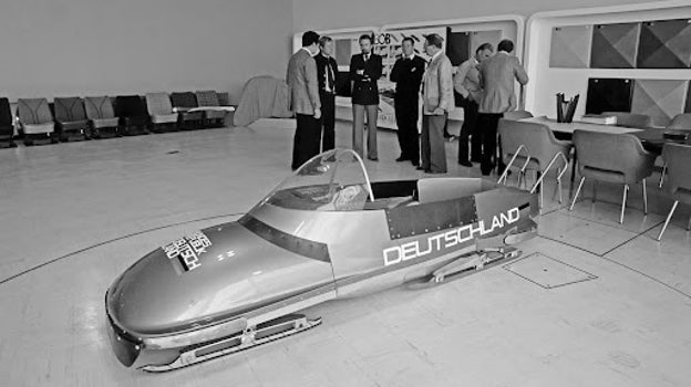 Los ingenieros de Rüsselsheim construyeron un bobsleigh