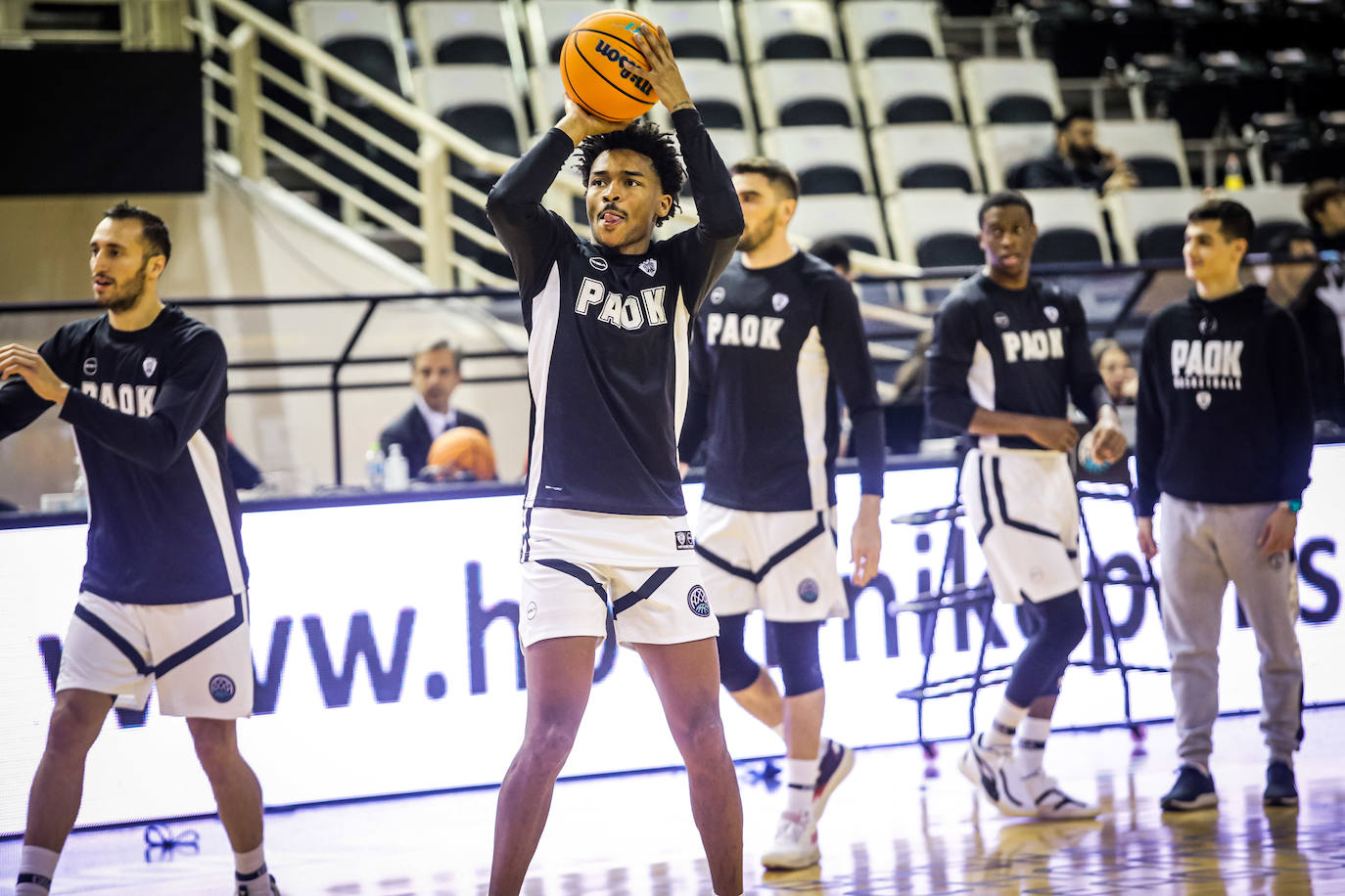 Fotos: Así fue el encuentro entre el PAOK y el Unicaja