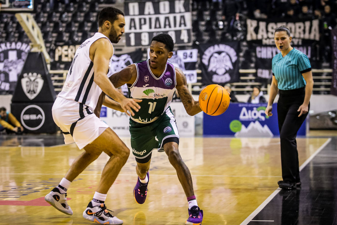 Fotos: Así fue el encuentro entre el PAOK y el Unicaja