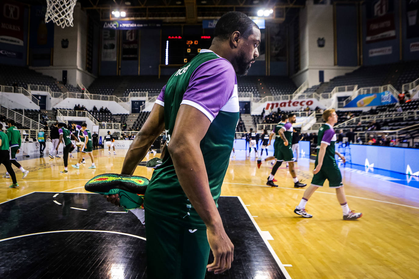 Fotos: Así fue el encuentro entre el PAOK y el Unicaja