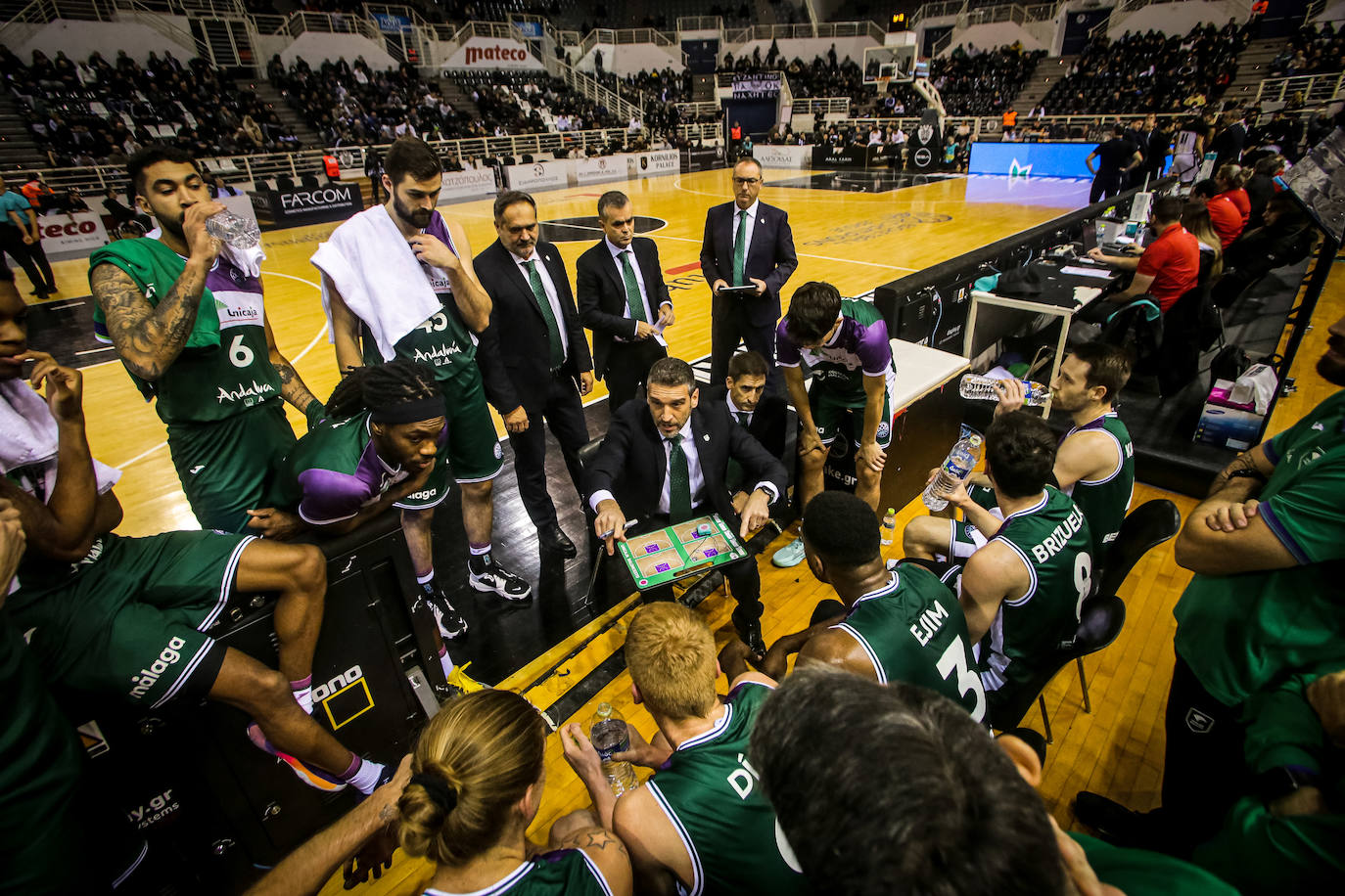 Fotos: Así fue el encuentro entre el PAOK y el Unicaja