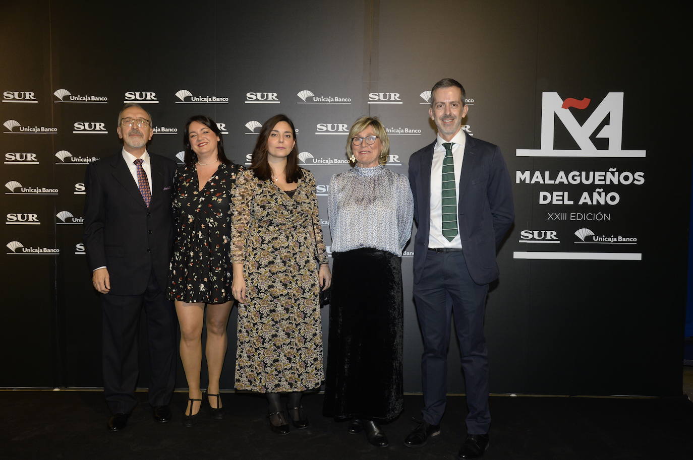 Invitados en el photocall de los premios Malagueños del Año 2022. 