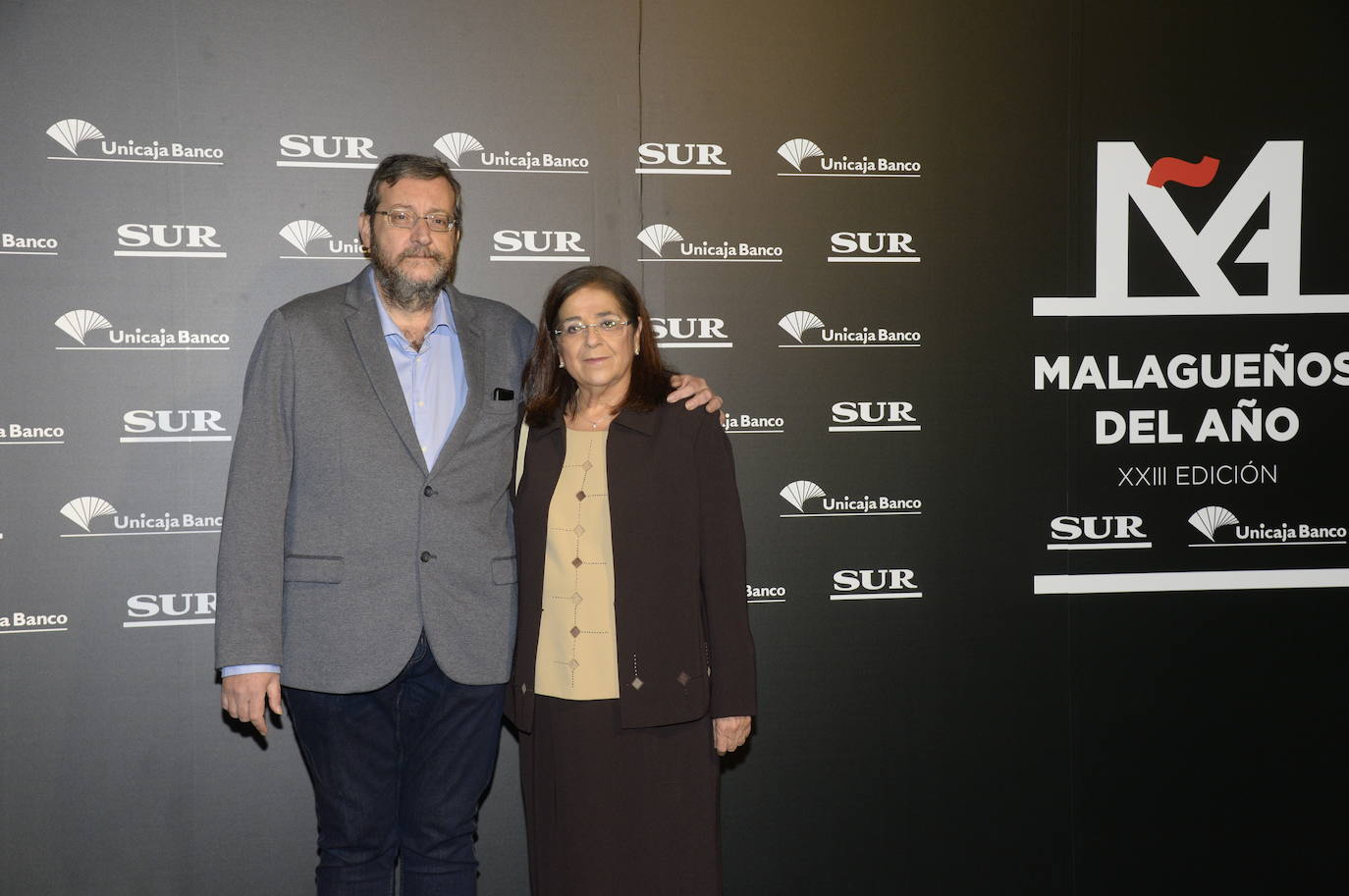 Invitados en el photocall de los premios Malagueños del Año 2022. 