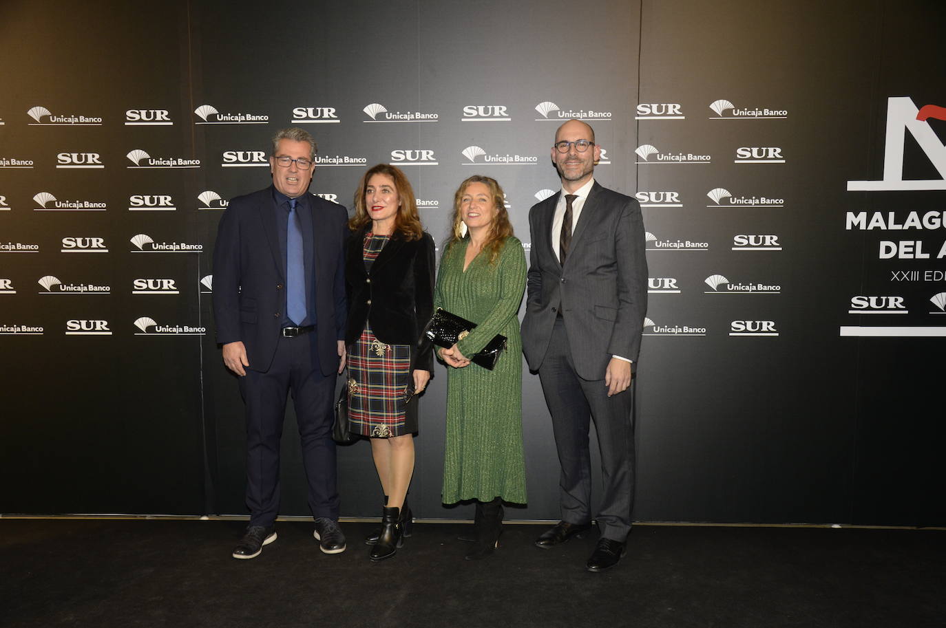 Invitados en el photocall de los premios Malagueños del Año 2022. 