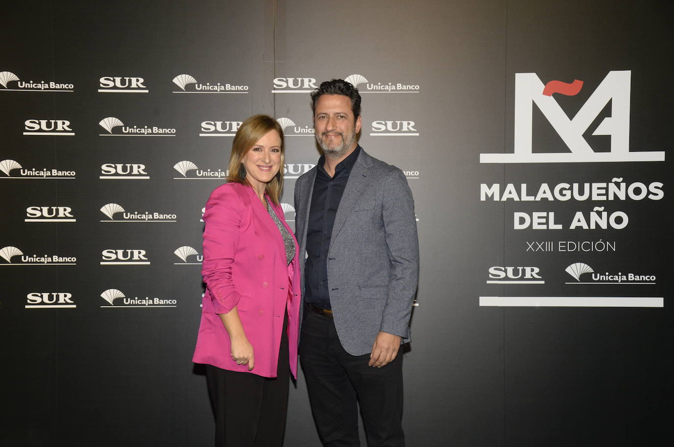 Invitados en el photocall de los premios Malagueños del Año 2022. 