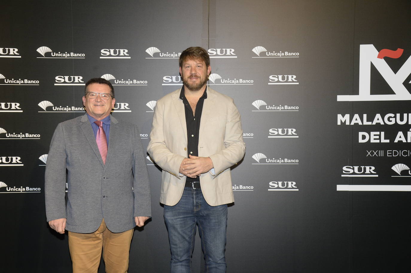 Invitados en el photocall de los premios Malagueños del Año 2022. 