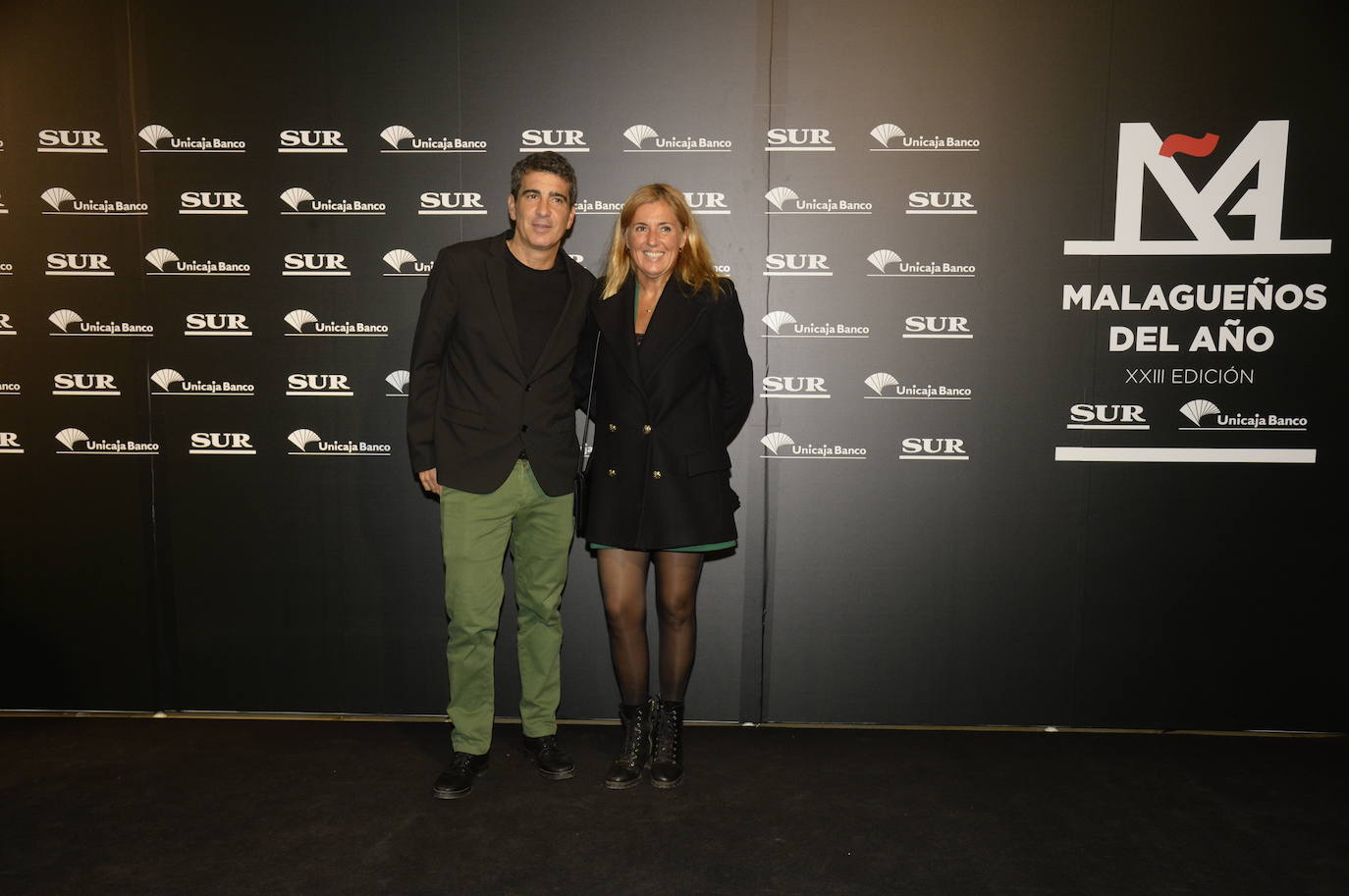 Invitados en el photocall de los premios Malagueños del Año 2022. 