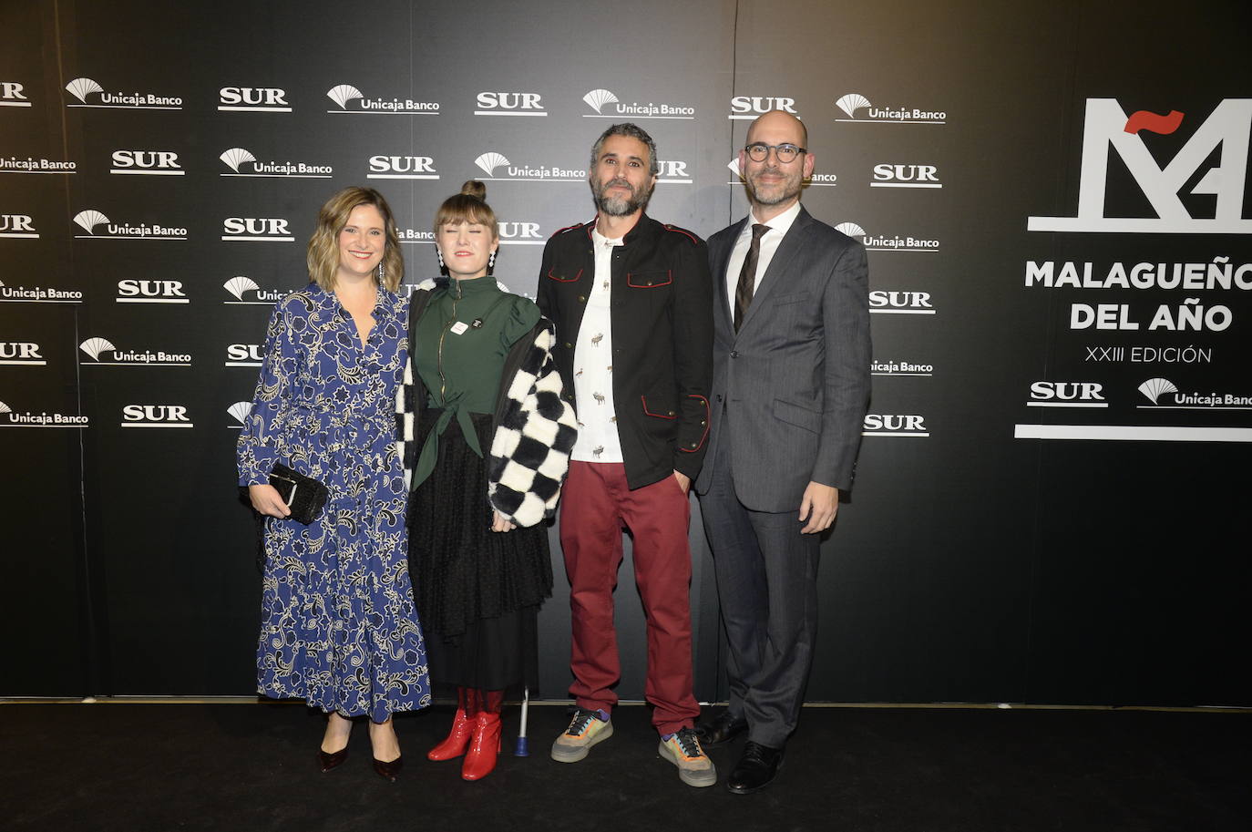 Invitados en el photocall de los premios Malagueños del Año 2022. 