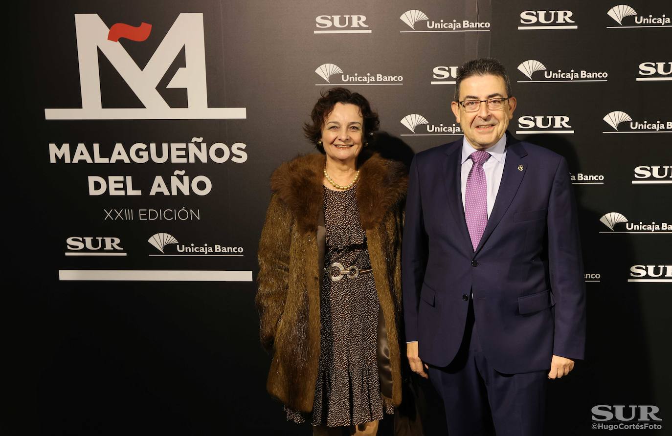 Invitados en el photocall de los premios Malagueños del Año 2022. 