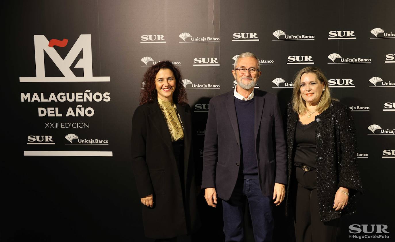 Invitados en el photocall de los premios Malagueños del Año 2022. 