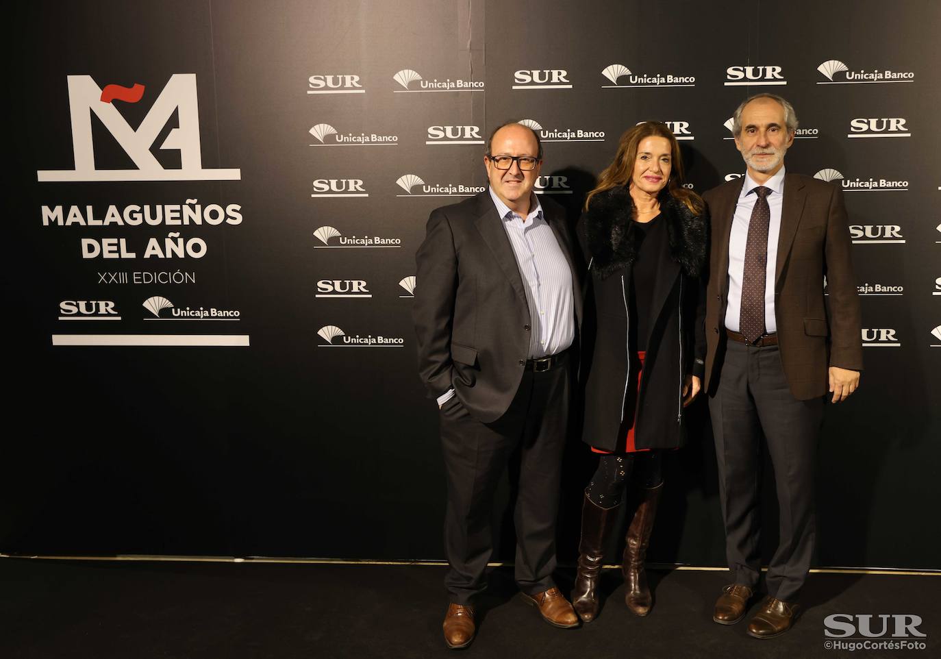 Invitados en el photocall de los premios Malagueños del Año 2022. 