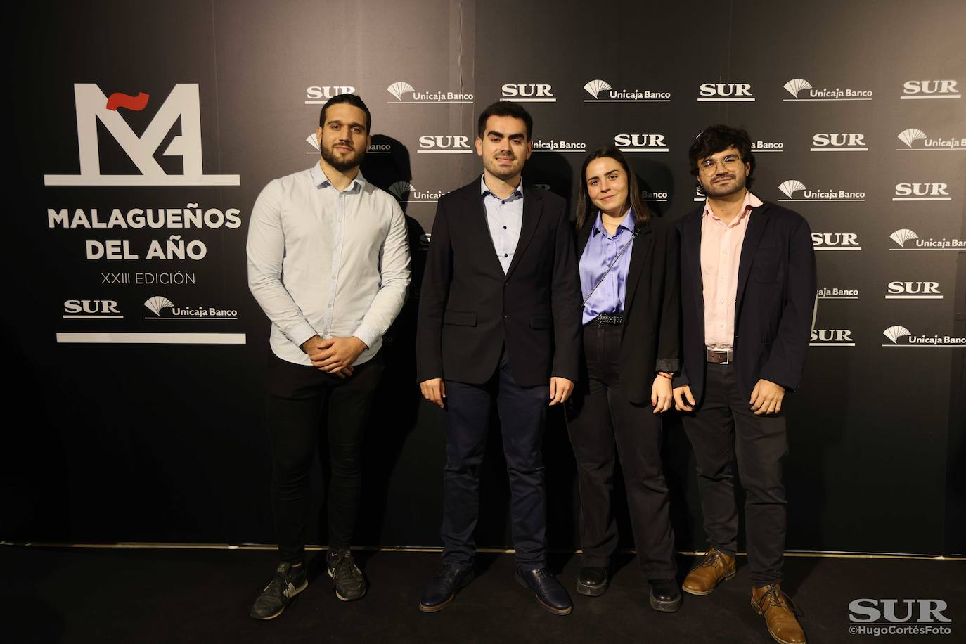 Invitados en el photocall de los premios Malagueños del Año 2022. 