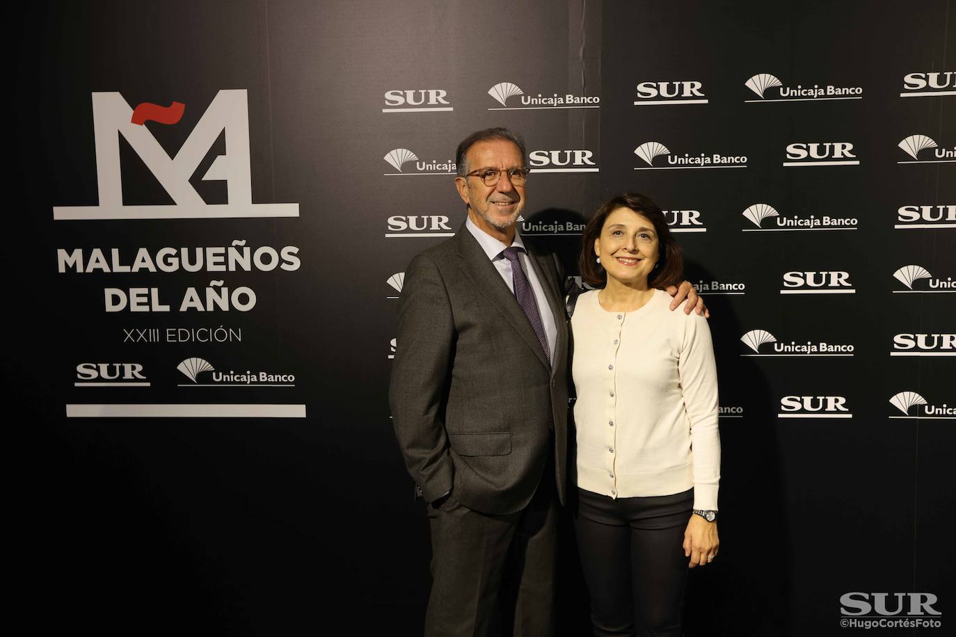 Invitados en el photocall de los premios Malagueños del Año 2022. 