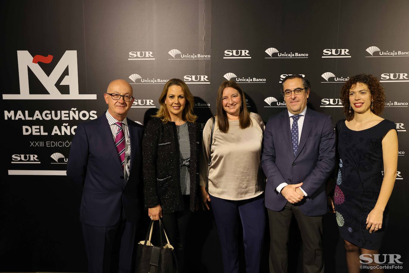 Invitados en el photocall de los premios Malagueños del Año 2022. 