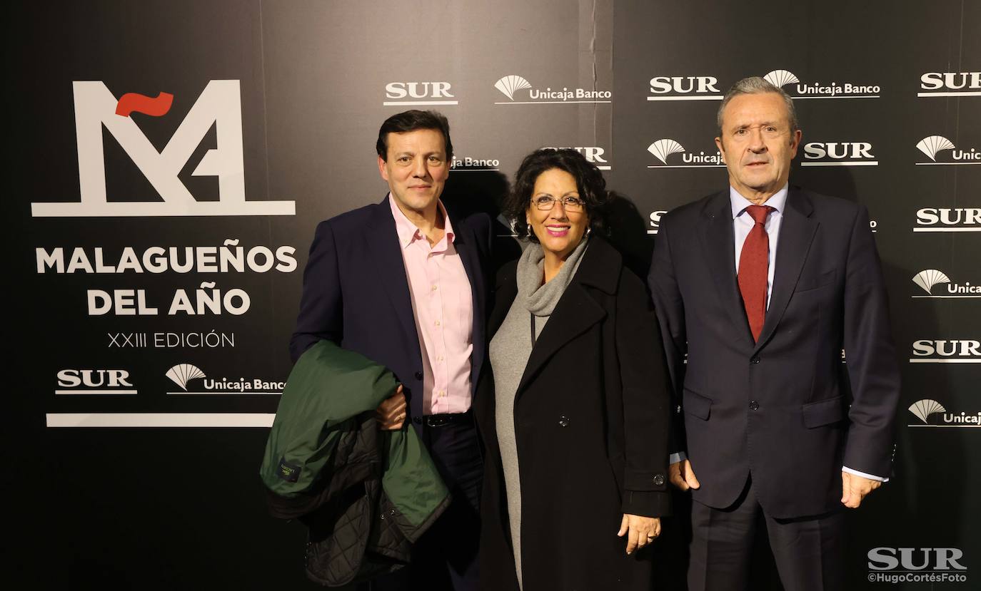 Invitados en el photocall de los premios Malagueños del Año 2022. 