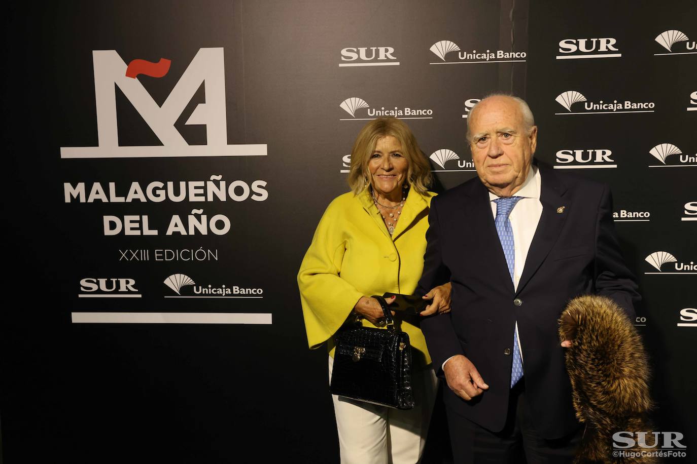 Invitados en el photocall de los premios Malagueños del Año 2022. 