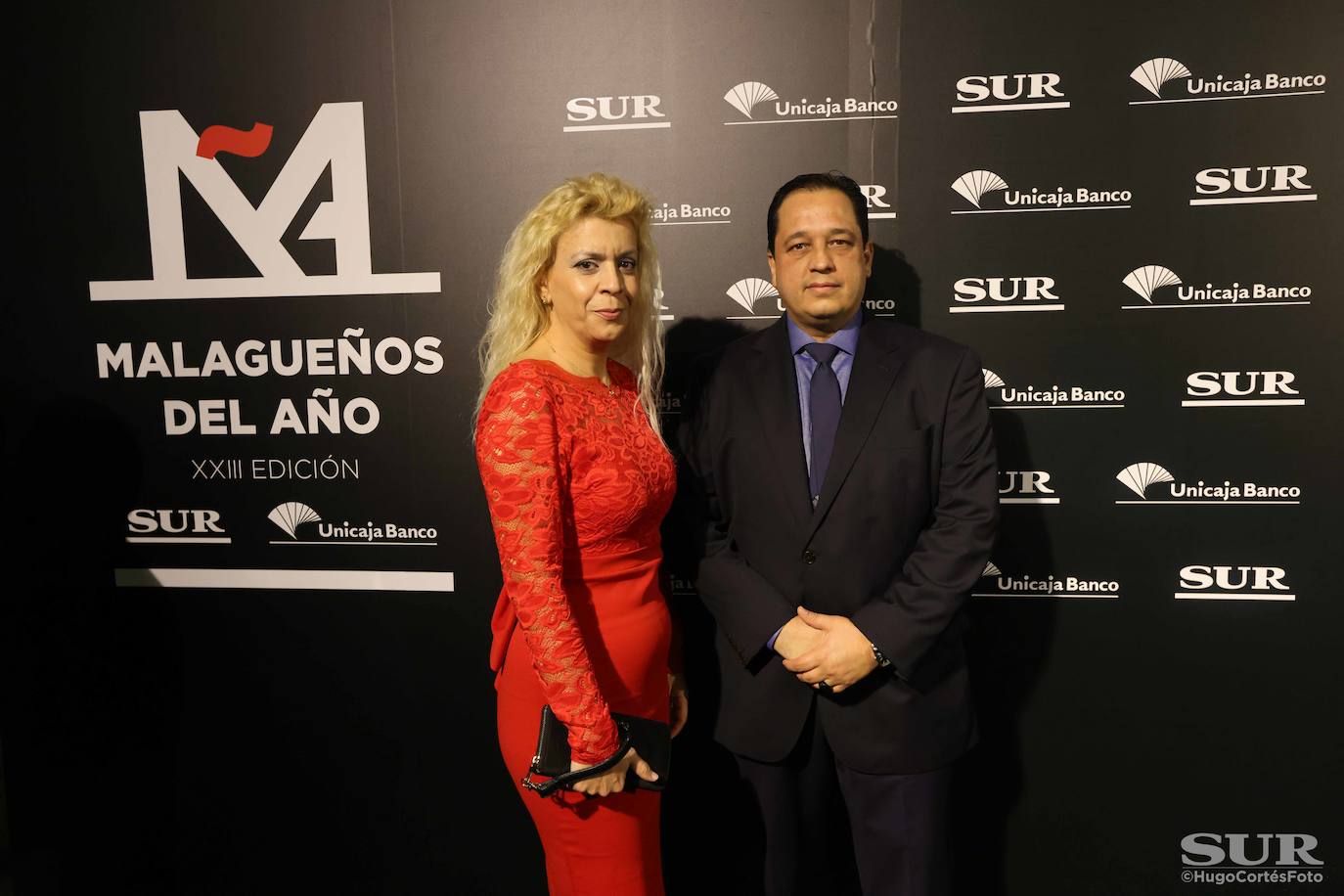 Invitados en el photocall de los premios Malagueños del Año 2022. 