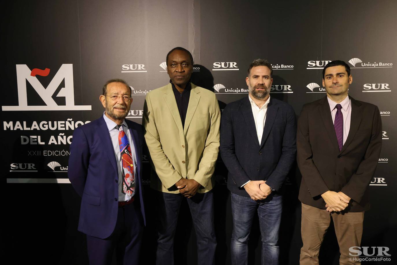 Invitados en el photocall de los premios Malagueños del Año 2022. 