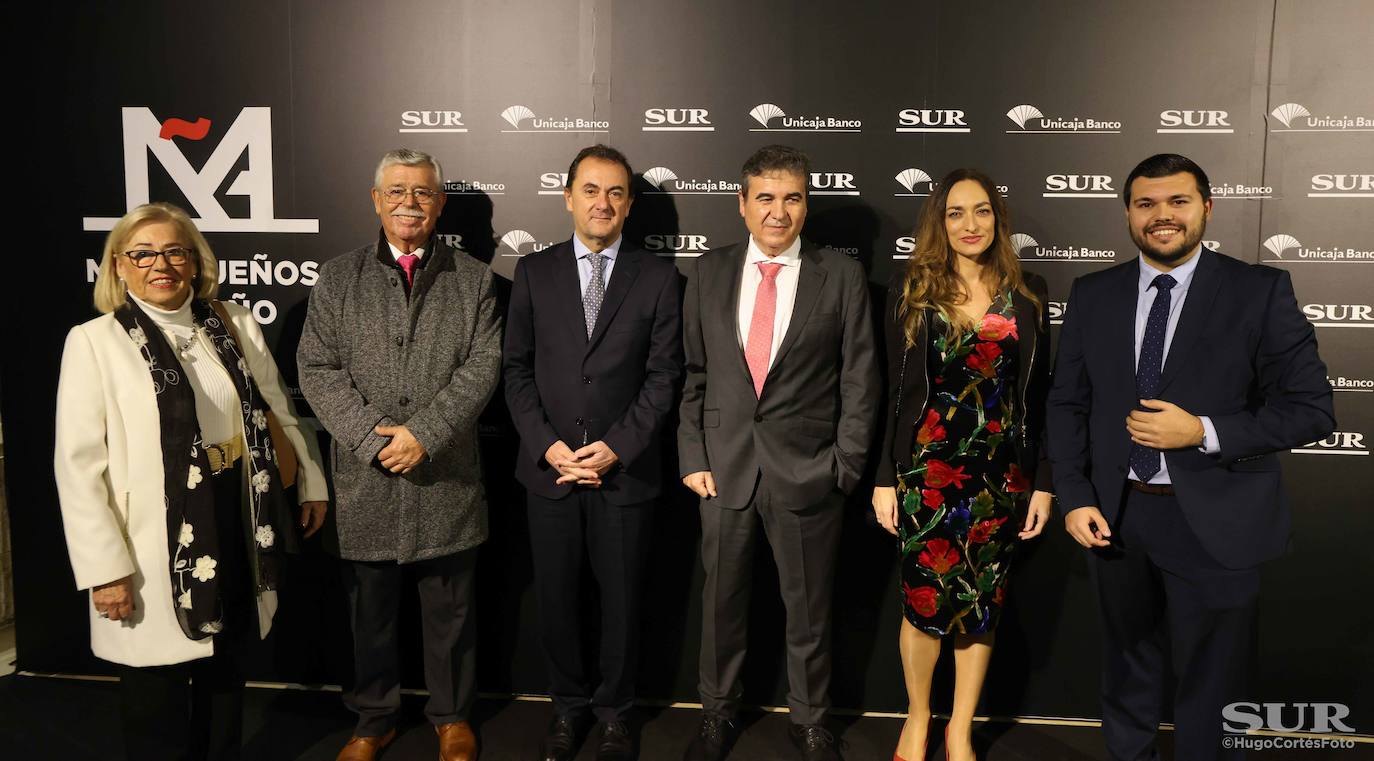 Invitados en el photocall de los premios Malagueños del Año 2022. 