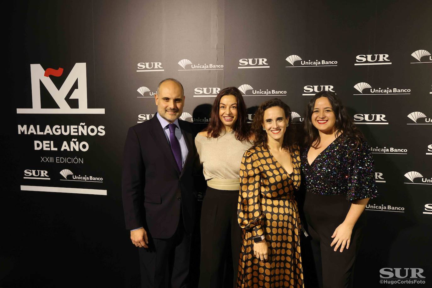 Invitados en el photocall de los premios Malagueños del Año 2022. 