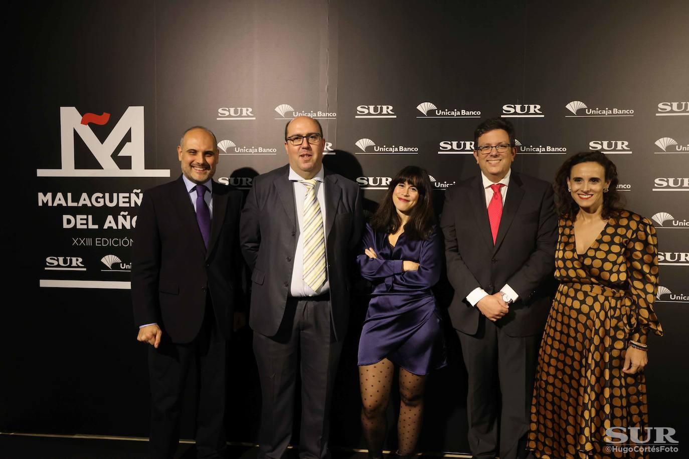 Invitados en el photocall de los premios Malagueños del Año 2022. 